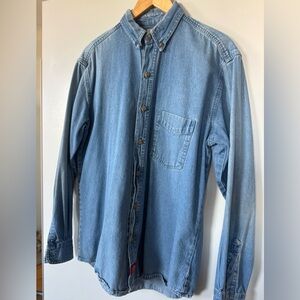 Dickies - Vintage Denim Button-Up Shirt
